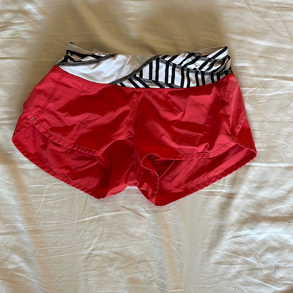 Lululemon shorts size 6. Lightly used